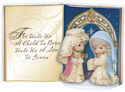 Precious Moments 151408 Holy Family Bible Book Figurine