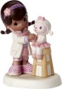 Precious Moments 152004 Disney Girl Doc McStuffin with Lamb Figurine