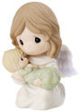 Precious Moments 152007 Angel Holding Baby Bereavement Figurine