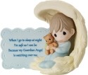 Precious Moments 152009 Boy In Angel Wing Holding Teddy Bear Figurine