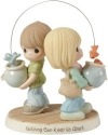 Precious Moments 153005 Boy and Girl with Fishbowls Figurine