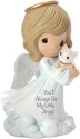 Precious Moments 153409 Angel Holding Cat Figurine