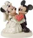 Precious Moments 153706 Disney Mickey and Minnie Wedding Couple