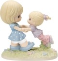 Precious Moments 154001 Mom Swinging Girl Figurine