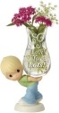 Precious Moments 154006 Boy with Bud Vase Figurine