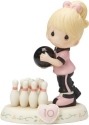 Precious Moments 154037 Girl Bowling Age 10 Figurine