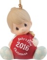 Precious Moments 161006 Dated 2016 Baby Boy Ornament