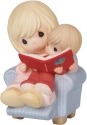 Precious Moments 161027 Mom Reading Christmas Book To Child Figurine