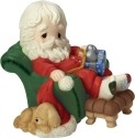 Precious Moments 161030 Santa Sleeping In Recliner Figurine
