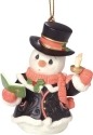 Precious Moments 161033 Snowman Ornament