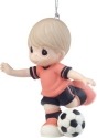 Precious Moments 161039 Boy Soccer Ornament