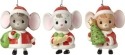 Precious Moments 161049 Mice Bell Ornament Set of 3