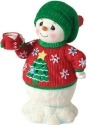 Precious Moments 161110 PWP Snowman In Ugly Sweater LED Musical