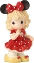 Precious Moments 162025 Disney Girl Dressed as Minnie Figurine