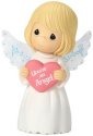 Precious Moments 162401 Angel Mini with Heart Figurine