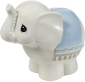 Precious Moments 162426B Blue Elephant Bank