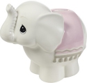 Precious Moments 162426P Pink Elephant Bank