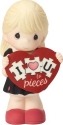 Precious Moments 163001 Girl Holding Puzzle Pieces Figurine