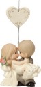 Precious Moments 163010 Groom Holding Bride Ornament