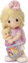 Precious Moments 163034 Disney Girl with Aurora Princess Backpack Figurine