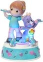 Precious Moments 163102 Care Bear Girl with Harmony Bear LED Musical