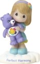 Precious Moments 163411 Care Bear Girl with Harmony Bear Figurine