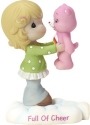 Precious Moments 163412 Care Bear Girl with Cheer Bear Figurine