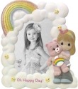 Precious Moments 163417 Care Bear Girl with Cheer Bear Photo Frame