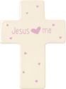Precious Moments 164464 Jesus Loves Me Girl Cross