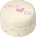Precious Moments 164466 Jesus Loves Me Girl Covered Box