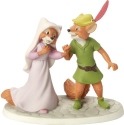 Precious Moments 164701 Disney Robin Hood with Maid Marian Figurine