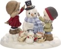 Precious Moments 171020 Couple Building Snowman Together Figurine
