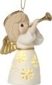 Precious Moments 171025 Angel with Trumpet Ornament LED