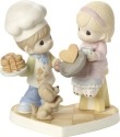 Precious Moments 171034 Couple Making Pancakes Figurine