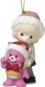 Precious Moments 171052 Care Bear Girl with Cheer Bear Ornament