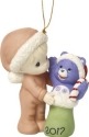 Precious Moments 171053 Dated 2017 Care Bear Boy with Share Bear Ornament