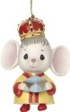 Precious Moments 171061 Mouse with Red Crown Bell Ornament