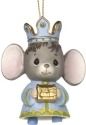 Precious Moments 171062 Mouse with Blue Crown Bell Ornament