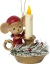 Precious Moments 171411 Mouse on LED Candle Ornament