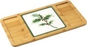 Precious Moments 171515 Bamboo Cheese Board with Christmas Cutting Board Set of 2