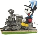 Precious Moments 171703 Disney Mickey Riding Train Figurine