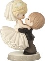 Precious Moments 172007 Groom Lifting Bride Figurine
