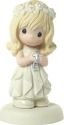 Precious Moments 172009 Communion Blonde Hair Light Skin Girl Figurine