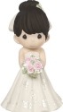 Precious Moments 172063 Bride Black Hair Light Skin Figurine