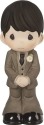 Precious Moments 172064 Groom Black Hair Light Skin Figurine