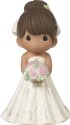 Precious Moments 172065 Bride Brown Hair Medium Skin Figurine