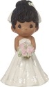 Precious Moments 172067 Bride Black Hair Dark Skin Figurine