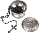 Precious Moments 172410 Boy Communion Covered Box with Rosary Set of 2