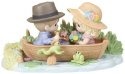 Precious Moments 173002 Couple In Row Boat Figurine LE