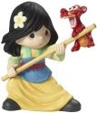 Precious Moments 173091 Disney Mulan with Mushu Figurine